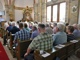 100 Jahrfeier Weingartenkapelle in Naumburg mit Bischof Dr. Michael Gerber (Foto. Karl-Franz Thiede)